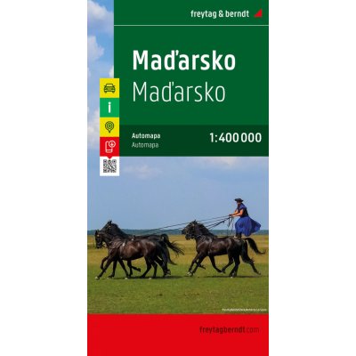 Maďarsko mapa Freytag&Berndt 1:400t