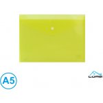 LUMA Obal spisový s klopou a drukem A5 , žlutý – Hledejceny.cz