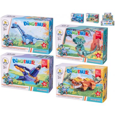 Mikro trading Stavebnice - DINOSAURUS - 6 druhů – Hledejceny.cz