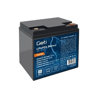 SAPRO LiFePO4 12,8V 20Ah GETI GBL-12-20 – Hledejceny.cz