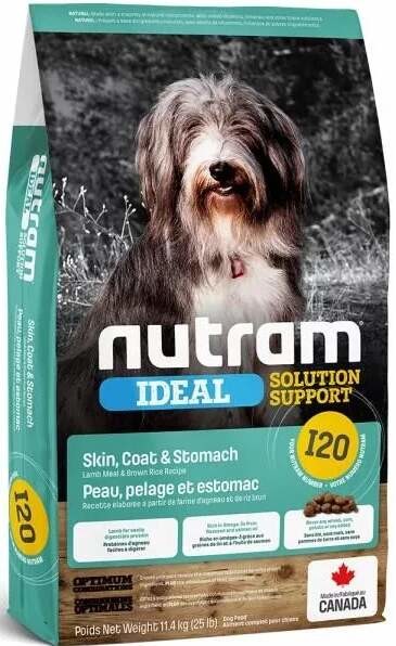 Nutram I20 Ideal Sensitive Dog 3 x 11,4 kg