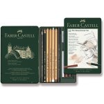 Grafitová tužka Faber-Castell Pitt Monochrome sada 12 kusů – Zboží Živě
