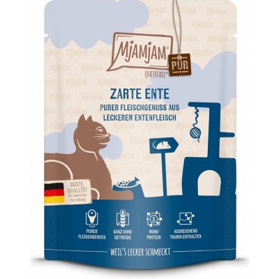 MjAMjAM Quetschie ryzí požitek z masa, čistá křehká kachna 6 x 300 g – Hledejceny.cz