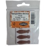 Semperfli Krevetkové Hřbítky SemperSkin Shrimp Orange-Brown Small – Hledejceny.cz