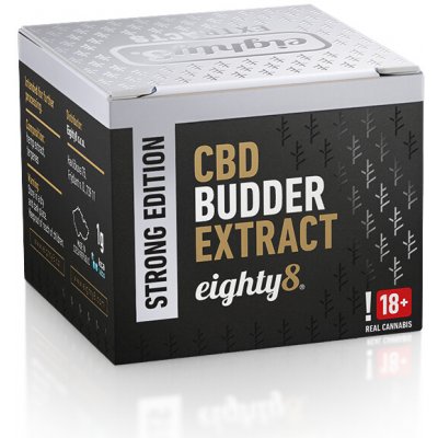 Eighty8 Budder Extrakt 85 % CBD THC 0,2% 1 g – Hledejceny.cz