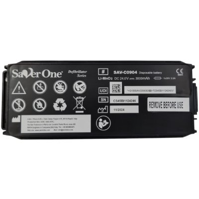 A.M.I. ITALIA Baterie pro defibrilátor SAVER ONE – Hledejceny.cz