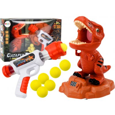 mamido Střelecká hra s dinosaury dovednostní kuličky pistole sada – Zboží Dáma