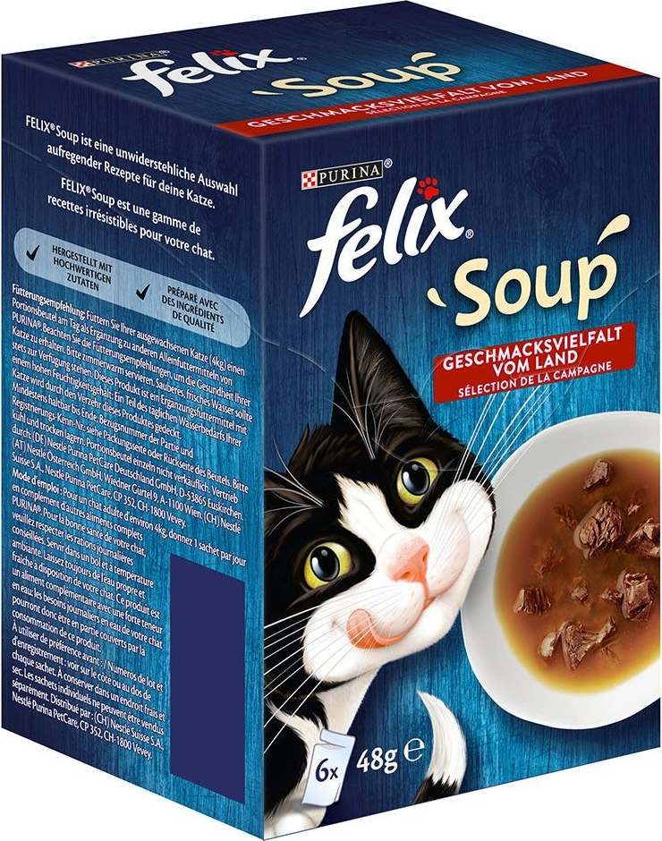 Felix polévky míchaný výběr 6 x 48 g