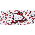 Čelenka Hello Kitty 4032 bílá srdíčka – Zboží Dáma