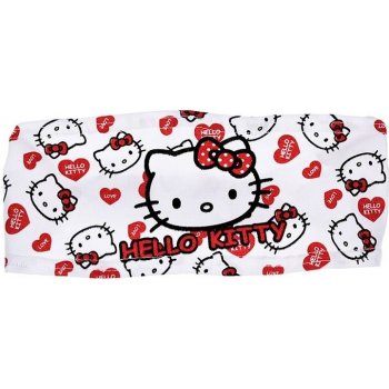 Čelenka Hello Kitty 4032 bílá srdíčka