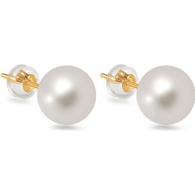iZlato Forever s bílými říčními perlami z kolekce Wedding Jewelry PE227 – Zboží Mobilmania