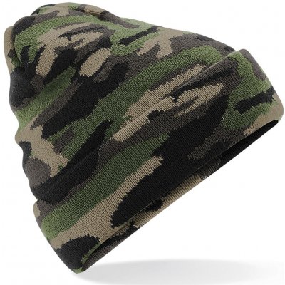 Beechfield Camo Cuffed beanie Jungle Camo – Hledejceny.cz