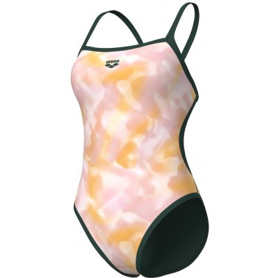 Arena Oboustranné dámské plavky Performance Allover Reversible Challenge Back – Zboží Dáma