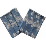 Sleep-well Motýlci 50x70 cm modrá 3 ks – Hledejceny.cz