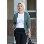 Italy fashion Kardigan PIKE Bílá – Zboží Mobilmania