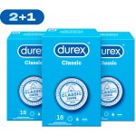 Durex Classic balíček 2+1 54ks – Hledejceny.cz