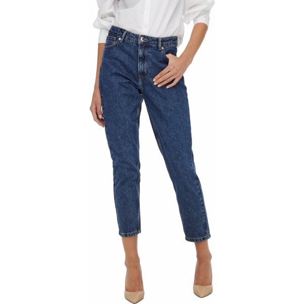 Only dámské džíny ONLJAGGER LIFE Mom Fit 15242370 Dark Medium Blue Denim od  524 Kč - Heureka.cz