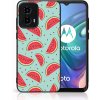 Pouzdro a kryt na mobilní telefon Motorola PROTEMIO MY ART Ochranný kryt pro Motorola Moto G34 5G WATERMELON (120) 79723