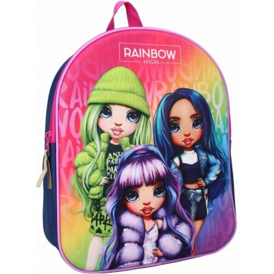 Vadobag batoh Rainbow High modrý/růžový – Zboží Mobilmania
