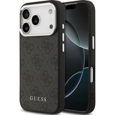 Guess 4G MagSafe Zadní Kryt pro iPhone 17 Pro Black – Zboží Živě