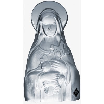 Skleněná figurka Svatá Terezie z českého křišťálu Preciosa – Hledejceny.cz