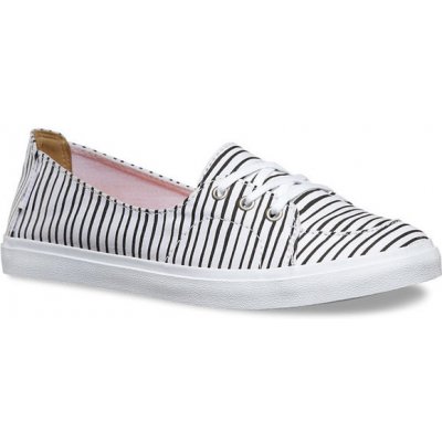 Vans tenisky nízké Slip-On Stripes černá bílá – Zboží Mobilmania
