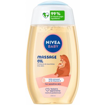 Beiersdorf Nivea Baby masážní olej 200 ml – Zboží Dáma