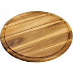 Kesper Servírovací prkénko kulaté akátové dřevo 30cm – Sleviste.cz