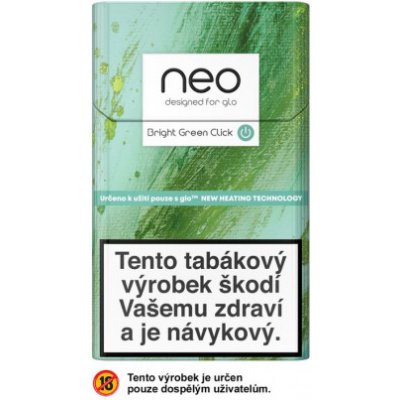 BAT (British American Tobacco) Náplň Glo NEO Sticks Green Click