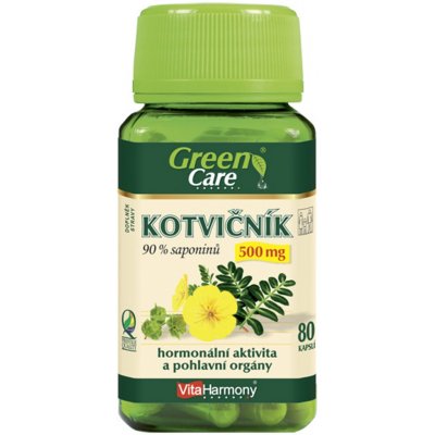 VitaHarmony Kotvičník 500 mg 90% saponinů Pomeranč 80 kapslí