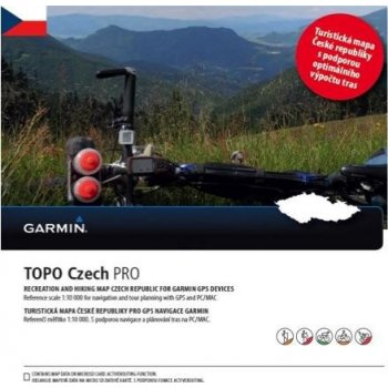 Garmin Topo Czech PRO 2015