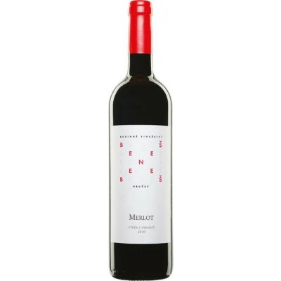 Beneš Merlot velký sud výběr z hroznů 2024 13,5% 0,75 l (holá láhev) – Hledejceny.cz