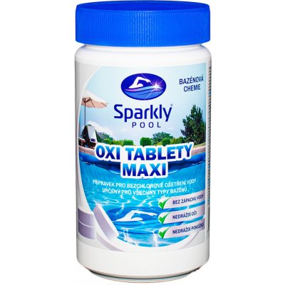 Sparkly POOL Oxi kyslíkové tablety MAXI 200g 1 kg – Zboží Dáma