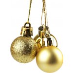 Prima-obchod Vánoční baňky Ø20 mm barva 3 zlatá sv. – Hledejceny.cz