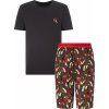 Pánské pyžamo Calvin Klein NM1870E 9VO pánské pyžamo krátké vícebarevné