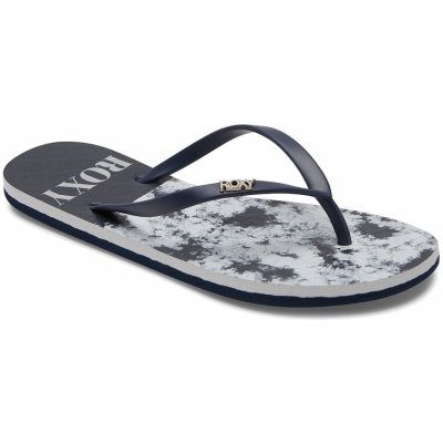 Roxy žabky Viva Stamp II navy white – Hledejceny.cz