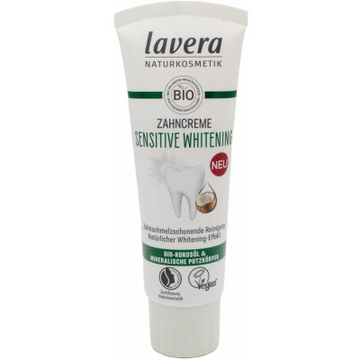 lavera Sensitive Whitening zubní krém 75 ml – Hledejceny.cz