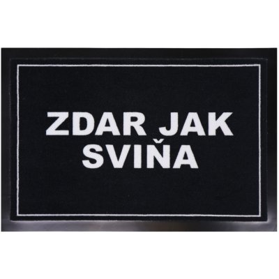 Mercury Flooring Zdar jak sviňa černá 40x60 cm – Zboží Mobilmania