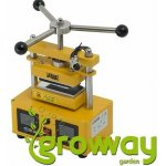 Rosin Press manuální lis 1 tuna, vyhřívaná lisovací plocha 6x12cm – Zboží Dáma