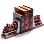 RoboTime 3D skládačka Zarážka na knihy Historický parní vlak – Zboží Dáma