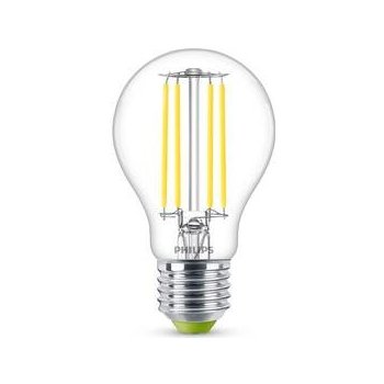 Philips 8719514343740 LED filamentová žárovka 1x2,3W/60W E27 485lm 4000K čirá, Ultra Efficient