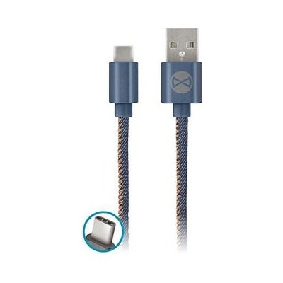 Forever T_01629 USB-C, 1m, modrý
