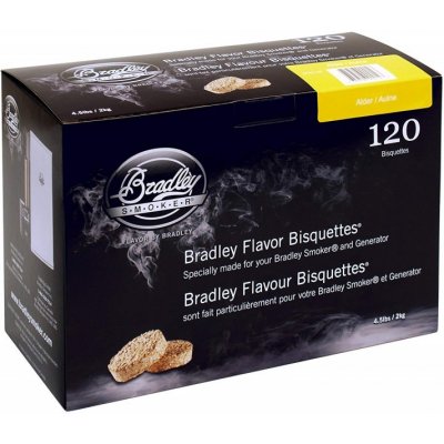 BRADLEY SMOKER Olše udící brikety 120 ks