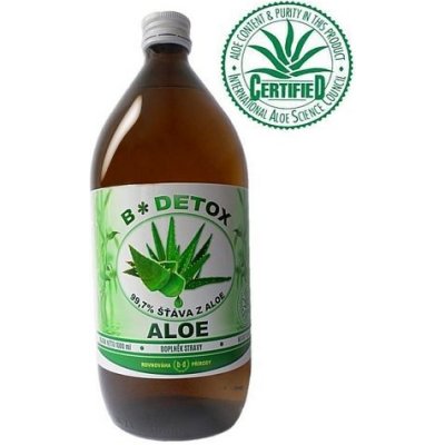 Bio-Detox Aloe Vera šťáva 99,7% 1000 ml – Zbozi.Blesk.cz