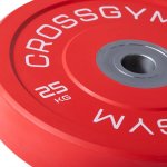 TRINFIT Olympijský kotouč Bumper Plate CrossGym prýžový 25 kg 50 mm – Hledejceny.cz