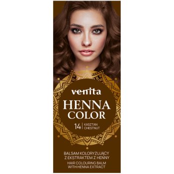 Venita Henna Color barvící balzám na vlasy 14 Chestnut 75 ml
