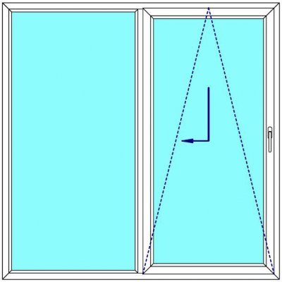 Aluplast Sklopně posuvné dveře 250x210 PATIO (PSK) Fix v rámu Ideal 4000 Bílá – Zbozi.Blesk.cz