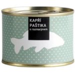 Farma Poříčí Kapří paštika s rozmarýnem 190 g – Zboží Dáma
