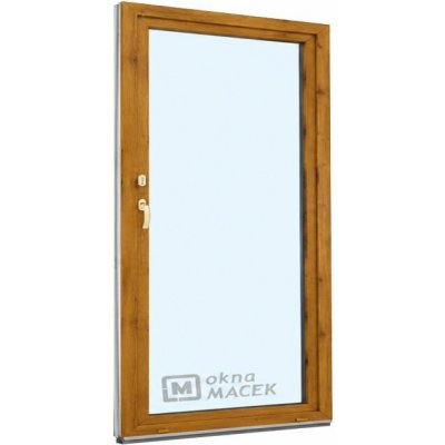 Kömmerling balkonové dveře 70 AD OS levé winchester/winchester 90 x 200 cm oboustranná klika + FAB + hliníkový práh – Hledejceny.cz