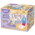 Bella Baby Happy Soft&Delicate 2 Mini 3-6 kg Box 2 x 78 ks – Hledejceny.cz